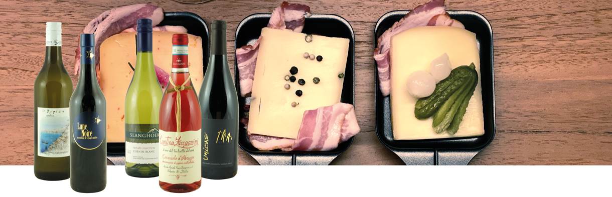 Wein zu Raclette & Fondue