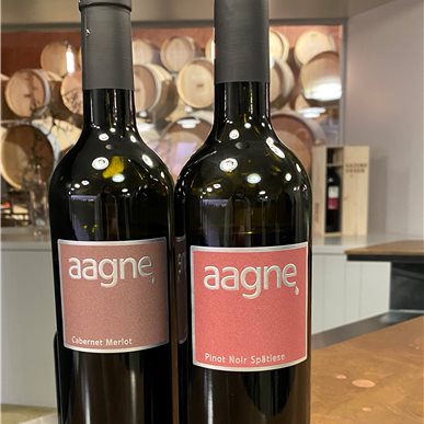 Zu Besuch bei "Saxer Weine & Aagne"