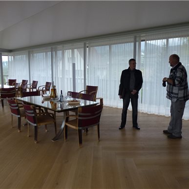 Weingutbesuch: Schloss Salenegg, Maienfeld 2012