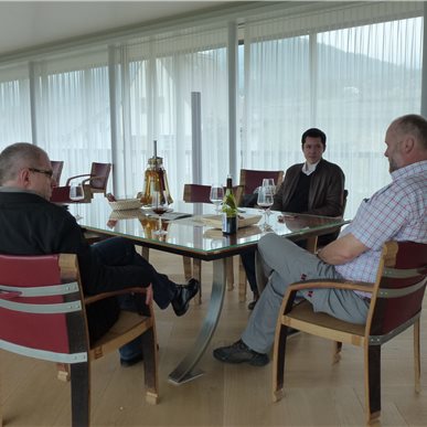 Weingutbesuch: Schloss Salenegg, Maienfeld 2012