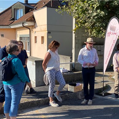 Zu Besuch bei "Château d'Auvernier"