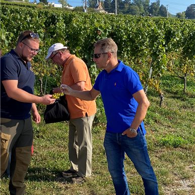 Zu Besuch bei "Château d'Auvernier"