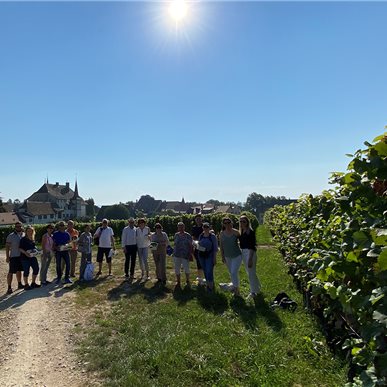Zu Besuch bei "Château d'Auvernier"