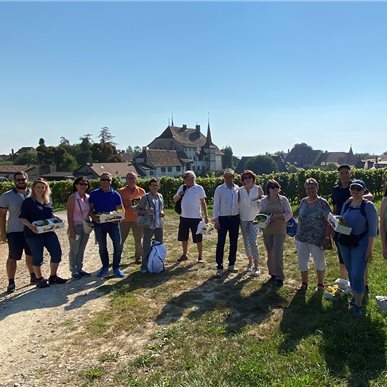 Zu Besuch bei "Château d'Auvernier"