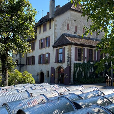 Zu Besuch bei "Château d'Auvernier"