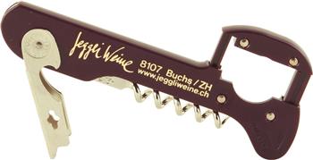 Zapfenzieher "Jeggli Weine"
mit Foilcutter