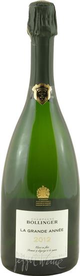 "La Grande Année" Champagne AOC Brut 2012