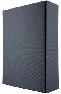 3er Geschenkkarton Welle Blau